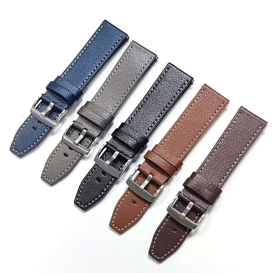 CMF Smartwatch-Armband Leder, Stahl-Dornschließe, 22 mm, 20 mm - Bild 3