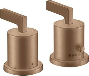 Hansgrohe Axor Citterio Badewannenarmatur als Fertigmontageset in gebürstetem Roségold - Bild 1