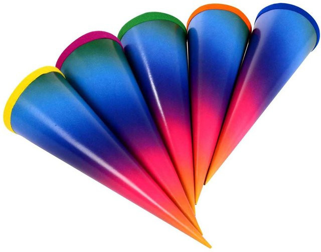 goldbuch Schultüte Regenbogen mit Verschluss - Bild 1