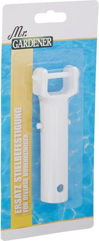 Mr. GARDENER Ersatz-Stielbefestigung aus Kunststoff in Weiss, B/H/L: 4,5 x 14,5 x 5 cm - Bild 1