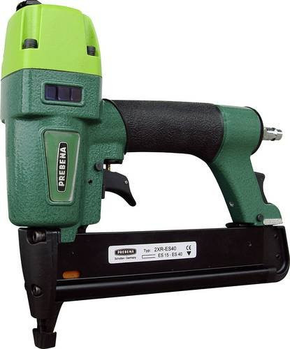 Prebena Druckluft-Nagelpistole 2XR-ES40 in Grün mit 7 bar - Bild 1