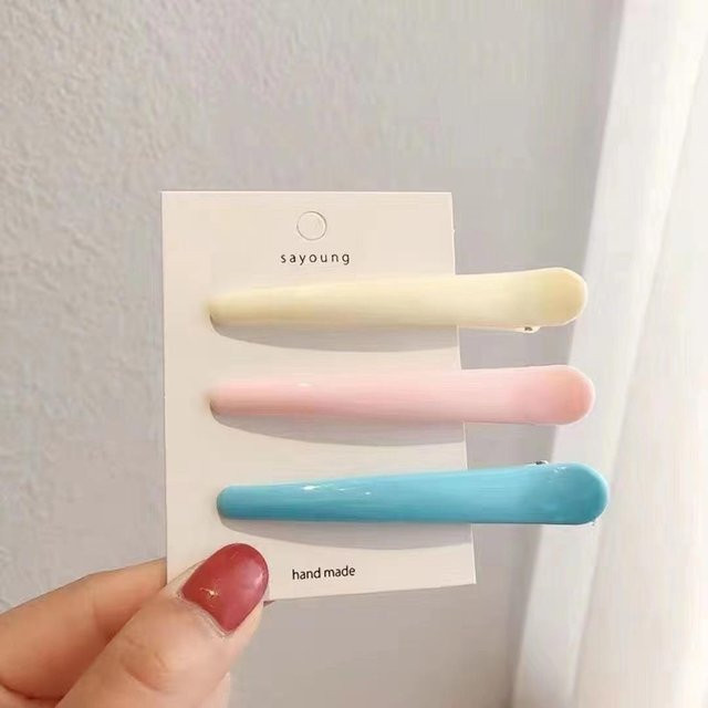 Haarspangen, Bunte Plastik, Damen, Mädchen - Bild 1