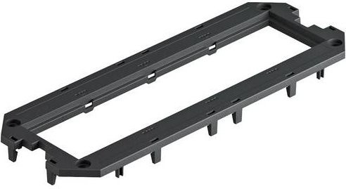 OBO Bettermann Abdeckplatte UT4 P4 für 4 Modul45 in Grau - Bild 1