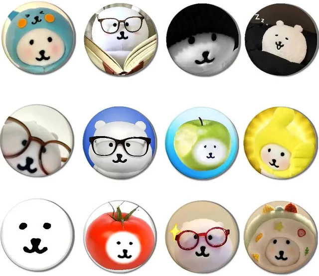 Bilibili Brosche, Cartoon Kawaii, Kinder - Bild 1