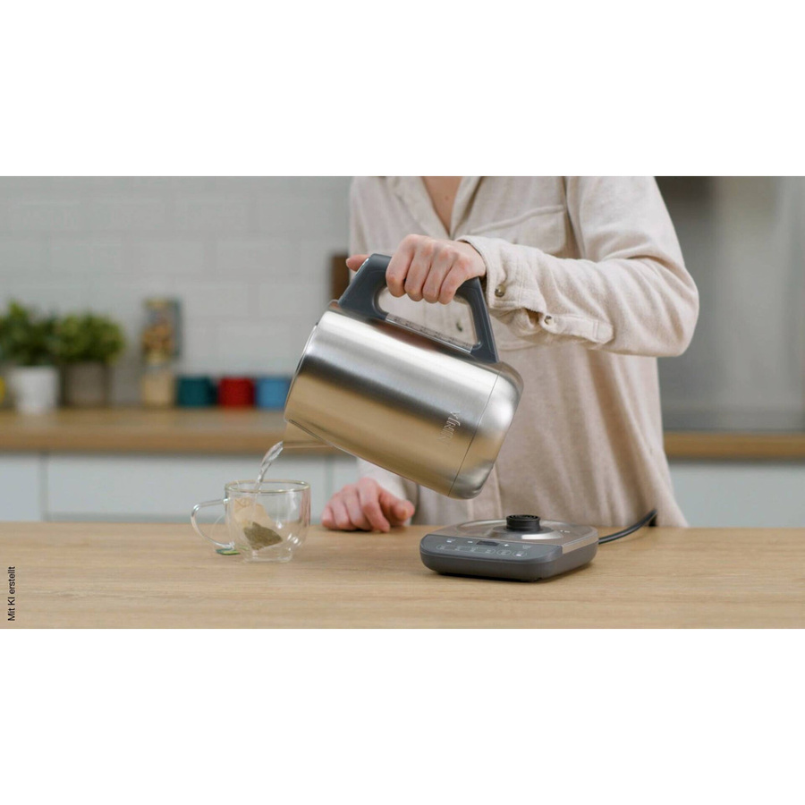 Ninja Wasserkocher aus Edelstahl in Silber mit Keep-Warm-Funktion, 1,7 l - Bild 3