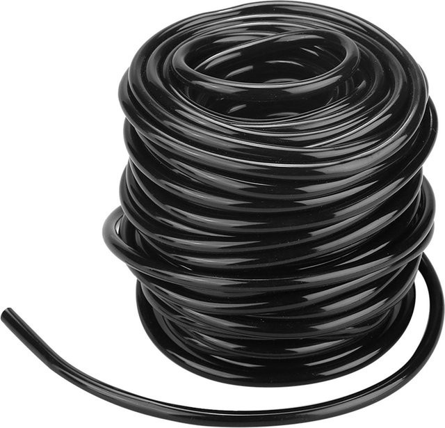 TOMTOP JMS Bewässerungsschlauch aus schwarzem PVC-Kunststoff, robust und flexibel, 20 m - Bild 1