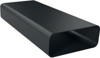 NEFF Flachkanalstück Z861SM1 Rohr in Schwarz, Länge: 50 cm - Bild 1