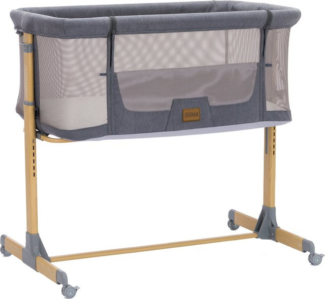 FILLIKID Beistellbett Air in Grau - Bild 1