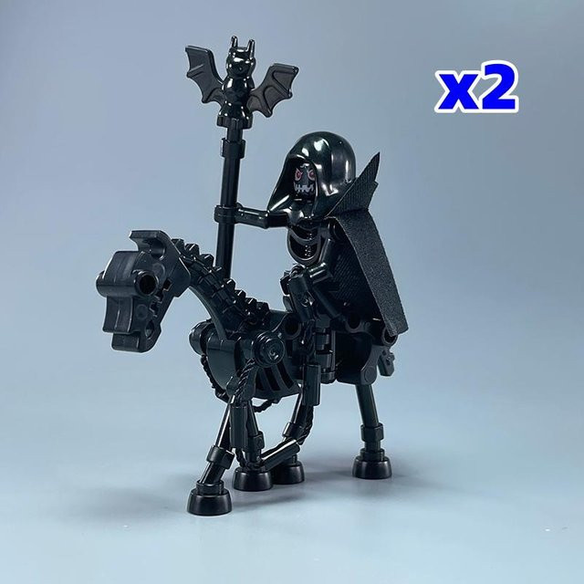 Yiran toy MOC Bausteine Halterung Actionfigur Kampfszene Reiter Zubehör - Bild 1