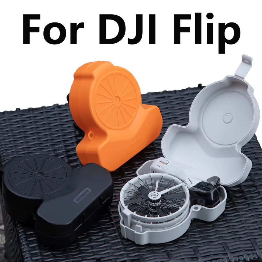 DJI Flip Stoßfeste Schutzhülle und Tragetasche in Grau - Bild 6