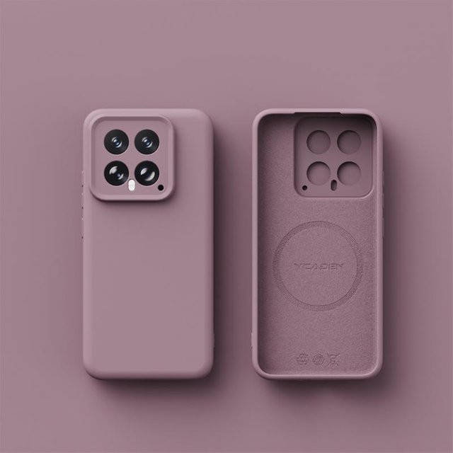 Magnetische MagSafe Flüssigsilikon Schutzhülle für Xiaomi Redmi K80 Pro K70 K60 15 14 13 Ultra in Purple Multicolour - Bild 1