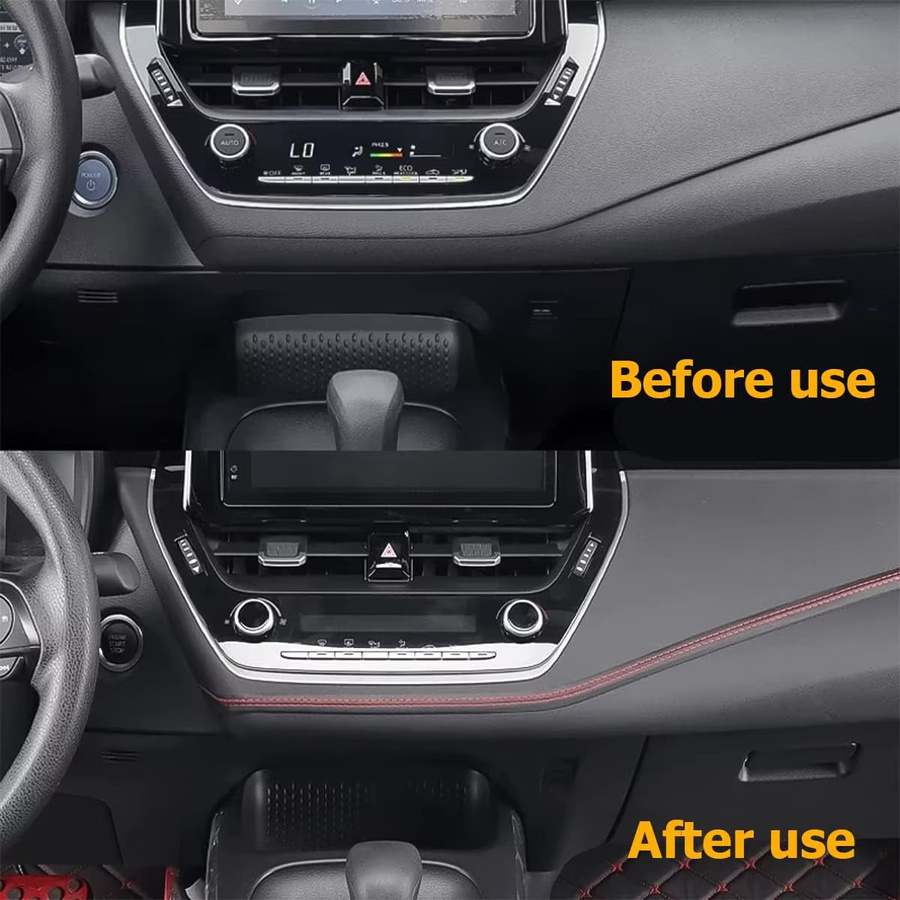 YONGRUN General Motors Innenleiste selbstklebende dekorative Lederlinie für die Instrumententafel in Schwarz - Bild 2