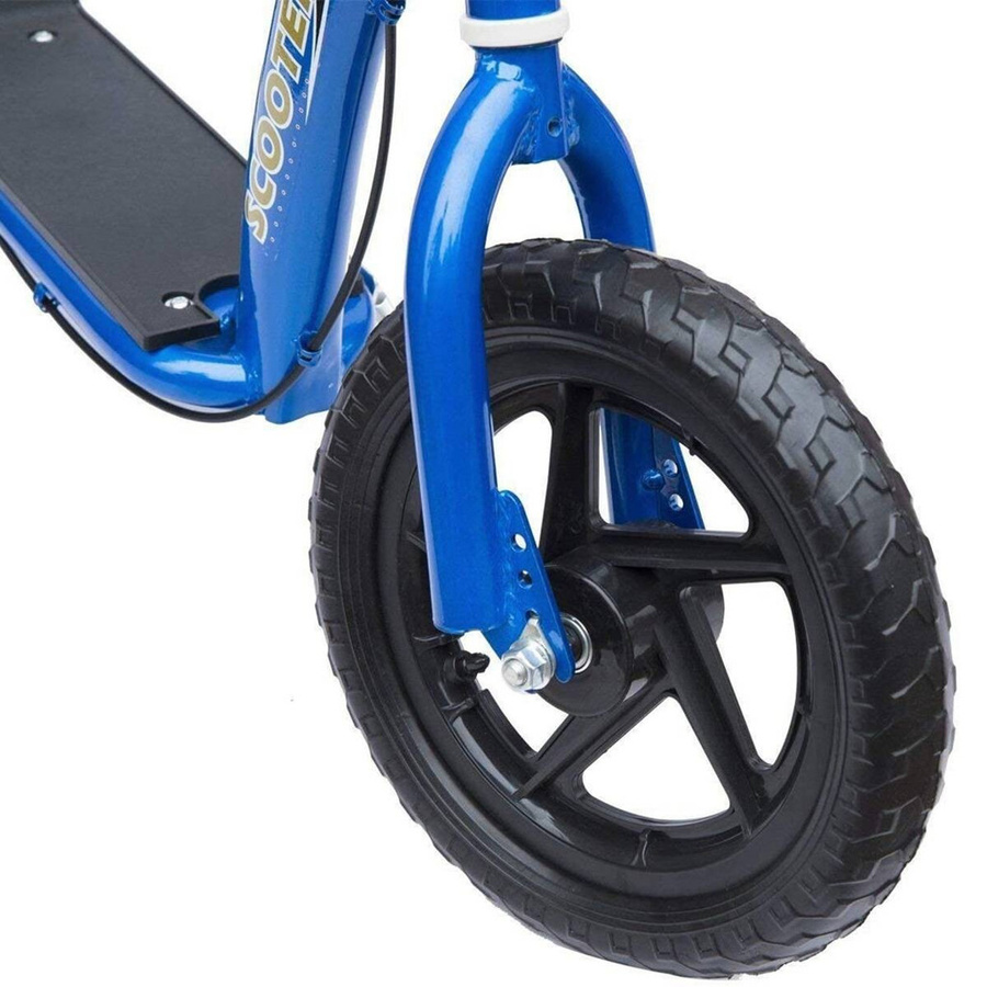 HOMCOM Kinderroller blau mit Hinterbremse für 5-12 Jahre - Bild 2