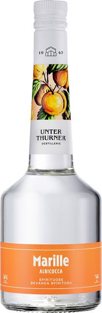 Unterthurner Marille Classic Fruchtschnaps, Südtirol, 39% Vol., 0,7 l - Bild 1