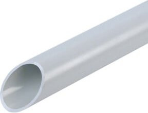 Fränkische Kunststoff-Stangenrohr FPKu-ES-F-UV starr in Grau oder Weiß, Länge: 300 cm - Bild 1