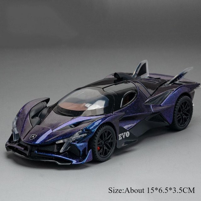Linyi toy car Apollo Ie Evo Legierungsmodell, 1:32, mit Licht und Geräusch, ab 14 Jahren - Bild 1