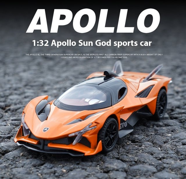 Maisto Apollo-Evo-Legierung Spielzeugmodell, mit Sound- und Lichteffekten - Bild 1