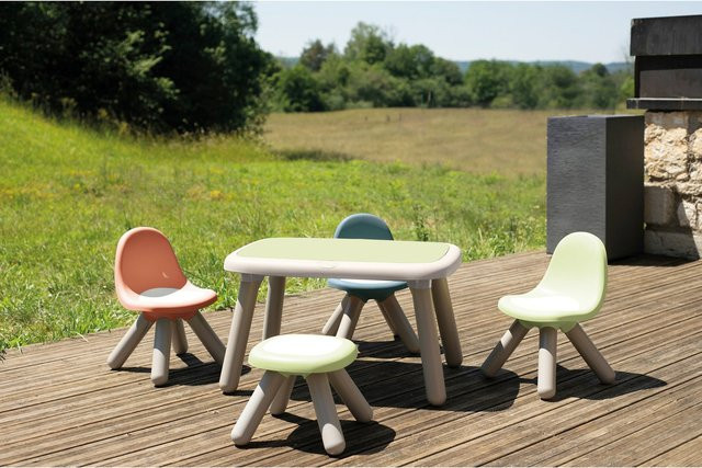 Smoby Kinderstuhl aus Kunststoff in Blau - Bild 3