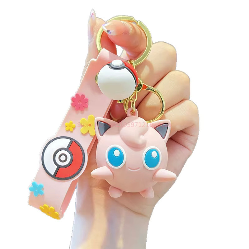 Bandai Pokémon Schlüsselanhänger, Pikachu Gengar, 5-teiliges Set - Bild 2
