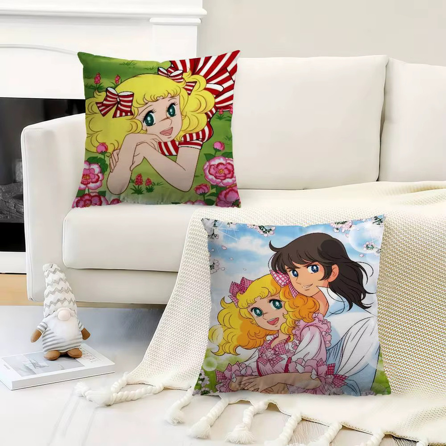 KAYOU Anime C-candy Kissenhülle im quadratischen Design, Mehrfarbig, B/T/H: 30 x 30 x 30 cm - Bild 4