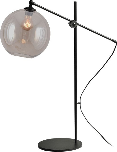 Masterlight Bella 2 Tischleuchte aus Glas und Metall in Gold und Grau - Bild 1