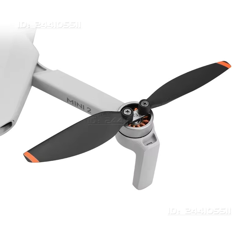 DJI Propeller Set 4726F für Mavic Mini 2, Mini SE und Mini 2 SE 4K Drohnen, 8 Stück, Geräuscharm, Silber - Bild 2