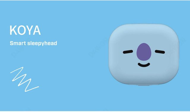 BT21 Tragbarer Zahnbürsten-Sterilisator mit UV-LED und USB-Wiederaufladung KOYA in Blau - Bild 1