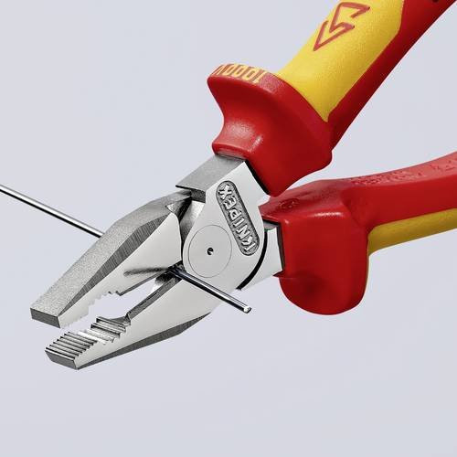 Knipex Kraft-Kombizange VDE isoliert mit Mehrkomponenten-Hüllen 200 mm - Bild 1