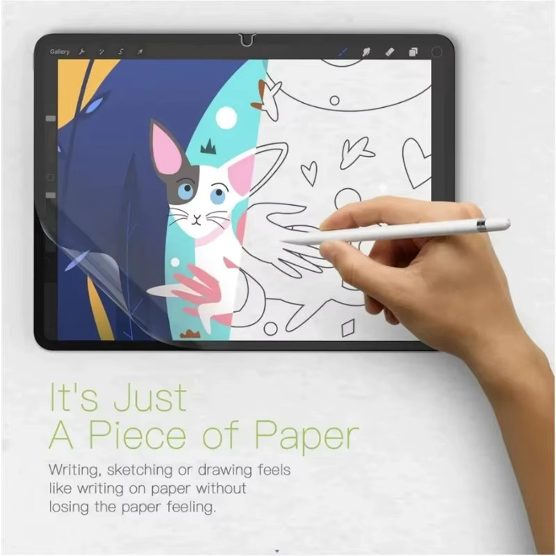 2 Stück Mattierte Schutzfolien mit Papiergefühl für Huawei MatePad 11.5 S, Transparent - Bild 4