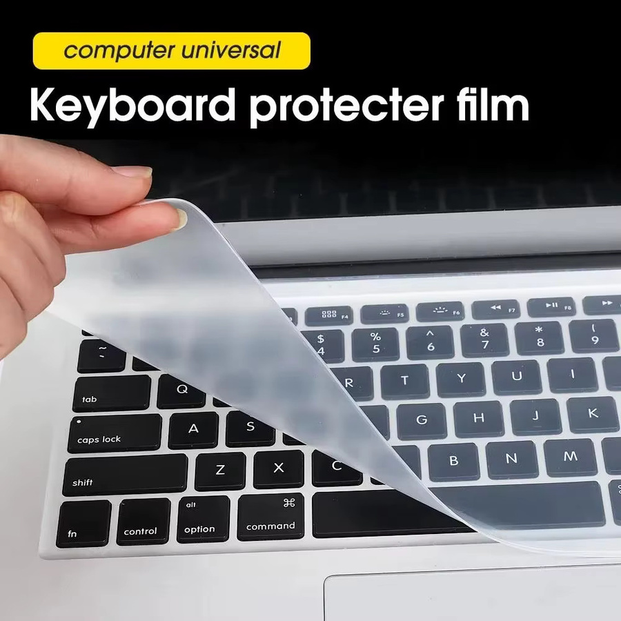 Transparente Silikon-Tastaturabdeckung für Apple MacBook Air und MacBook Pro Modelle in verschiedenen Größen - Bild 2