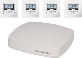 Rademacher Starterpaket Heizen in Weiß mit App- und Sprachsteuerung für Smart Home Integration - Bild 1