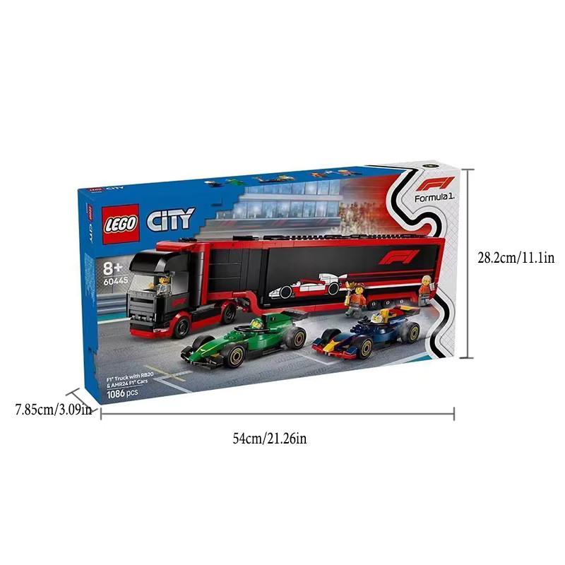 LEGO City F1 Transporter mit RB20 & AMR24 F1 Rennautos ab 8 Jahren - Bild 8