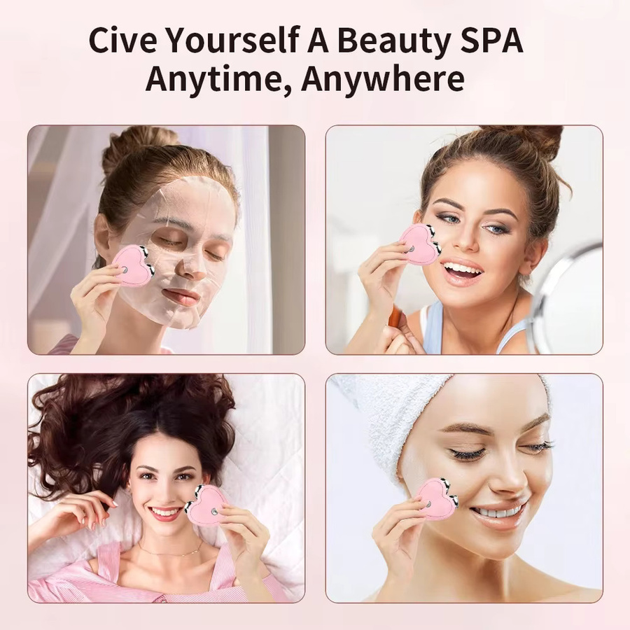 miitina 3D Mikrostrom Facelifting Massagegerät für das Gesicht, Unisex - Bild 3
