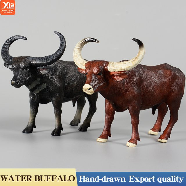 XIALIBAOMOWAN Stierkampfmodell-Actionfiguren, Bauernhoftiere, Kunststoff - Bild 1