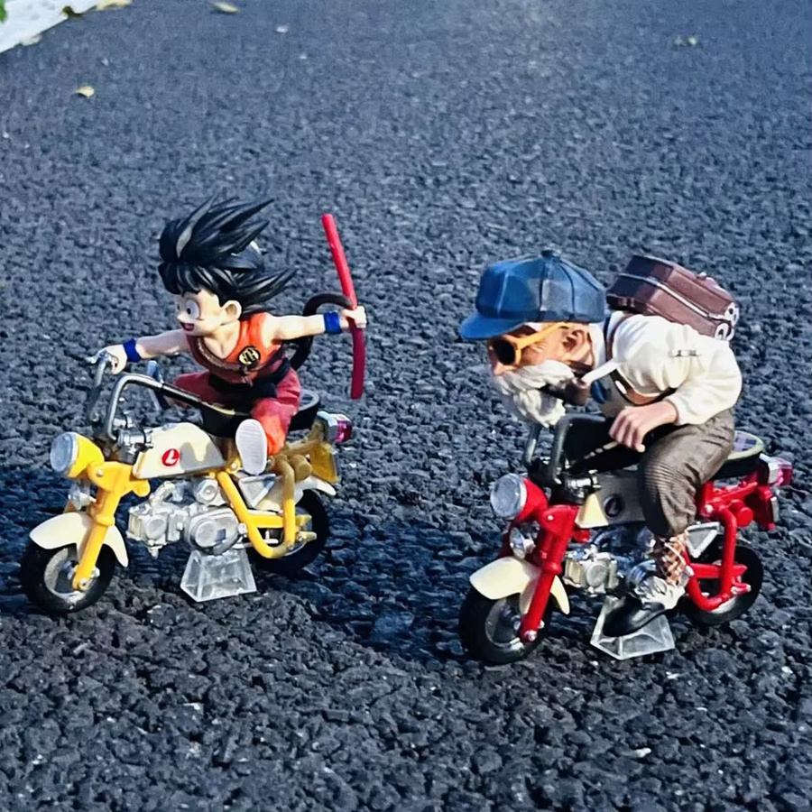 Bandai Dragonball Motorrad-Serie Anime-Charaktere Figur, Einzelfigur - Bild 2