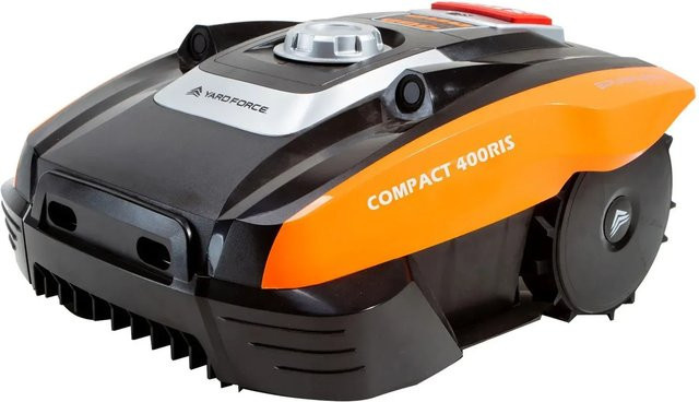 Yard Force Mähroboter Compact 400RIS für Mähflächen bis 400 m² mit Bluetooth App und Akku - Bild 1