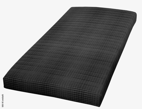 Bonellfederkernmatratze Bootes von poco in Dunkelgrau, Breite: 90 cm, Länge: 200 cm