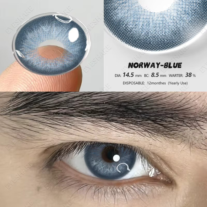 EYESHARE Kontaktlinsen, Blau, 1 Paar - Bild 2