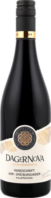 Ahr Winzer Handschrift Spätburgunder Rotwein, 2023, Ahr, halbtrocken, 0,75 l - Bild 1