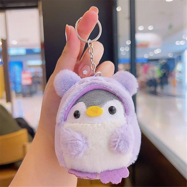 Yiran toy Pinguin Plüschtier, Schlüsselanhänger, 12-teiliges Set, ab 0 Jahren - Bild 1