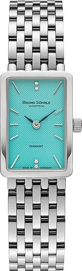 Bruno Söhnle Armbanduhr, Edelstahl, Blau, Quarz, Saphirglas, Damen - Bild 1