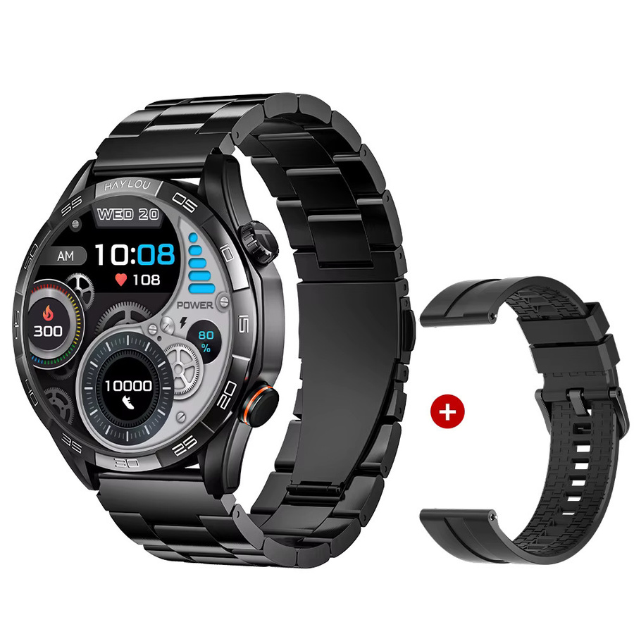 HAYLOU Smartwatch, Schwarz, 1,58 Zoll, Herren - Bild 4
