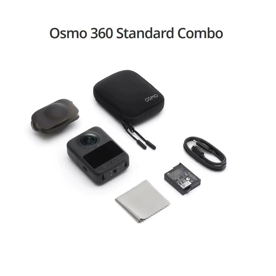 DJI Action Camera mit 1-Zoll-Sensor, 8K 360 Grad Video und 4K/120fps, Schwarz - Bild 2
