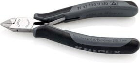 Knipex ESD Elektronik-Seitenschneider mit Hartmetallschneide und Facette, Grau, Länge: 120 mm - Bild 1