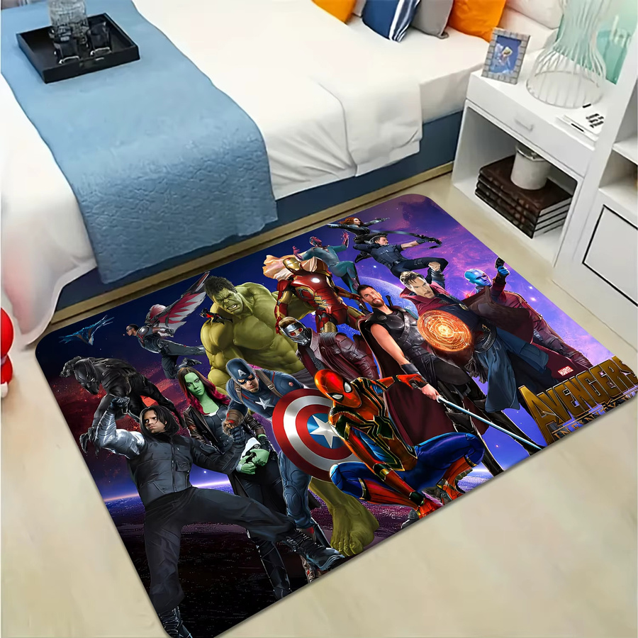Marvel Fußmatte Avengers Helden-Treffen mit Cartoon-Muster in Multicolour von Beast Kingdom - Bild 6