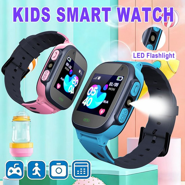 Ola Esporte Kinder-Smartwatch in Pink mit GPS, SOS-Funktion, Kamera, Videoanruf und Taschenlampe - Bild 1