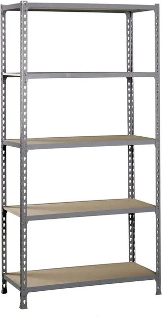 PROREGAL Schwerlastregal Big Muli in Grau mit 5 verstellbaren Fachböden, H x B x T: 200 x 100 x 50 cm - Bild 1