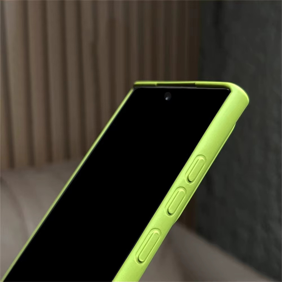 Stoßfeste Flüssigsilikon Hülle mit Linsenschutz für Samsung Galaxy S26 Ultra S25 S24 S23 S22 Plus in Schwarz - Bild 2