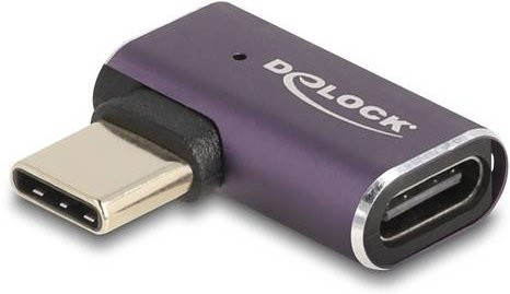 Delock USB-C auf USB-C Adapter 60287 in Lila - Bild 1