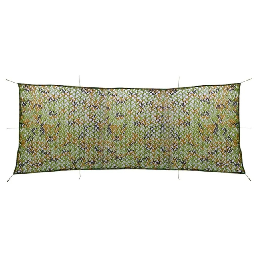 vidaXL Tarnnetz mit Aufbewahrungstasche in Grün, B x T: 1,5 x 5 m - Bild 2
